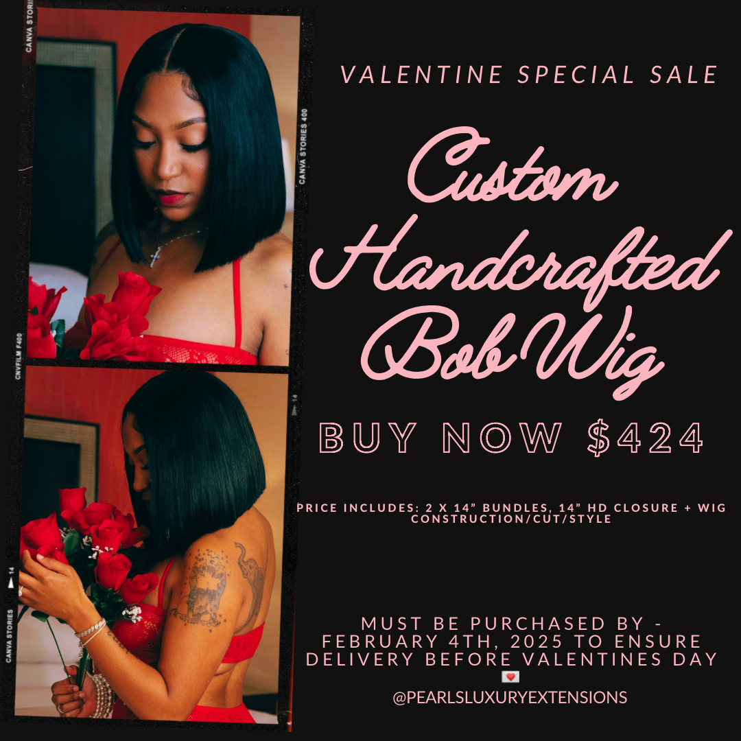 Custom Handcrafted Bob Wig