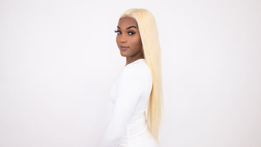 613 4x4 Transparent Closure Wig